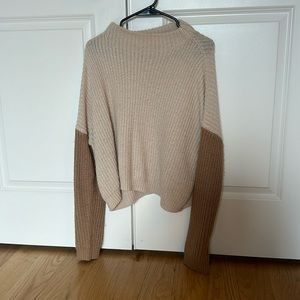 Two tone sweater